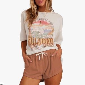 Road Trippin Elastic Waist Shorts